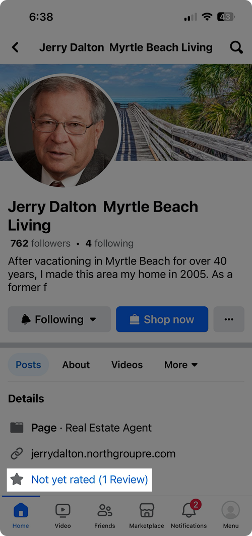 jerry dalton facebook mobile